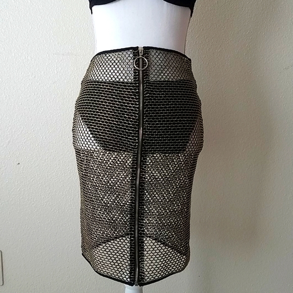 Forever 21 Dresses & Skirts - Forever 21 Mesh/ Fish Net Skirt